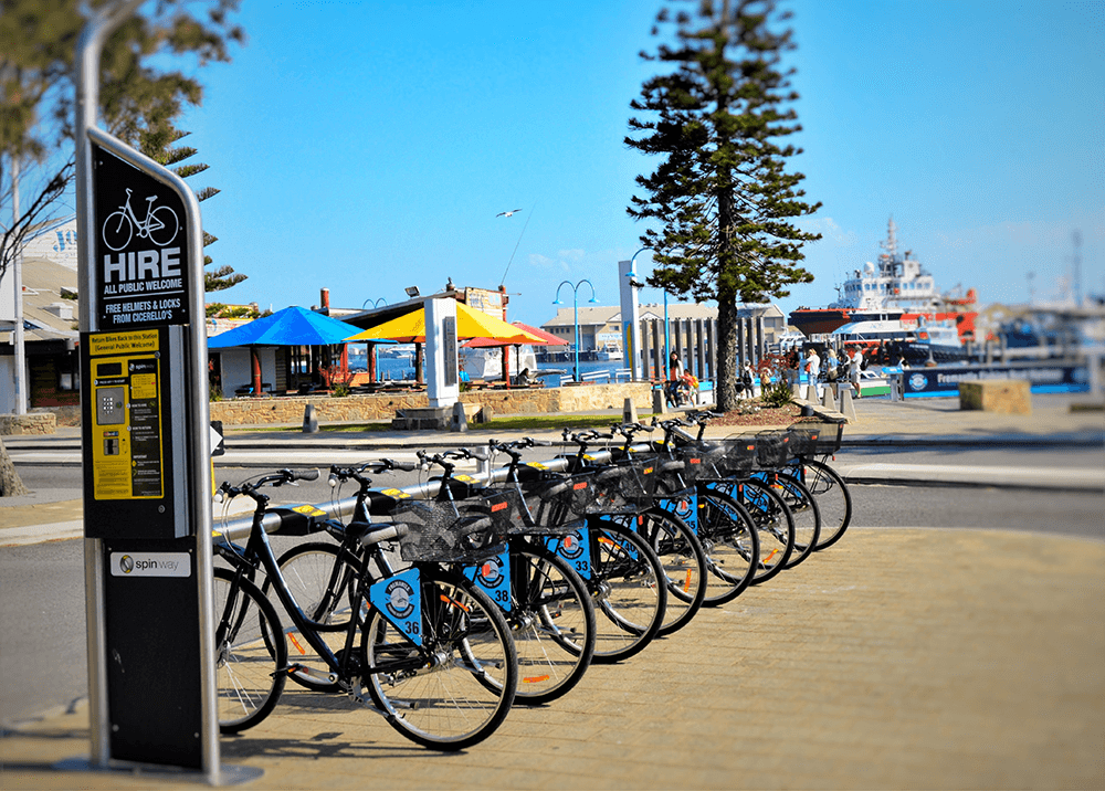 Bike Hire Station in Fremantle WA
